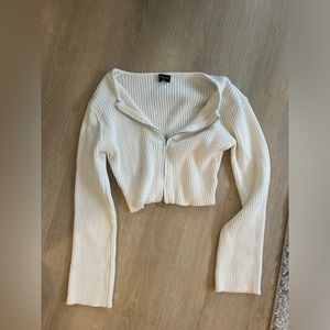 White Fox White Sweater top